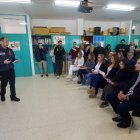 Presentació de la guia a l'escola Maria Garcia Cabanes de l'Aldea.