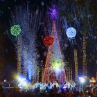 La iluminación de 2024 en la calle Barcelona.