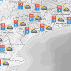 La previsió del temps.