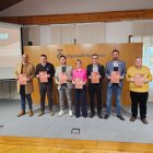 Foto de familia después de anunciar el presupuesto de la Diputació de Tarragona para 2026