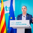 Jordi Turull, durante el Consell Nacional de JxCat.