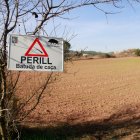 Uno de los campos agrarios dentro de una zona de caza