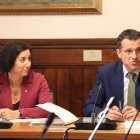 Los consellers Alícia Romero y Òscar Ordeig