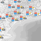 La previsió del temps.