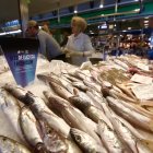 Parada de peix al Mercat de Tortosa.