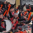 Los aficionados del Reus llenaron el Estadi este miércoles