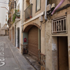 La calle de Sant Sebastià, en Valls.