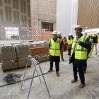 Visita d'obres a l'auditori Rialto de Deltebre.