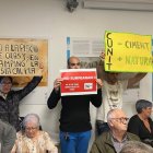 Vecinos mostraron en el pleno el rechazo al proyecto