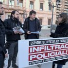 Miembros de las organizaciones que han presentado la querella.