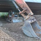 Un instante de los trabajos que se están desarrollando.