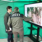 Salvador Illa y Agents Rurals en el dispositivo de contención de la peste porcina africana