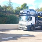 Uno de los camiones circuló más de 40 kilómetros de forma temeraria en sentido sur. El conductor dio positivo penal en alcohol.