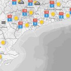 La previsió per aquest dimarts, 9 de desembre.