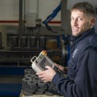 Roger Masip, responsable de soldadura y robótica en Noxifer en Valls