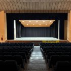 Interior de la Casa de Cultura de la Sénia.