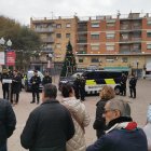 Los vecinos de Bonavista también asistieron a la presentación de la nueva furgoneta policial.