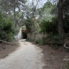 El sitio donde encontraron el cuerpo sin vida de la mujer.