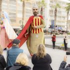 El alcalde, Pere Granados, presidió el acto institucional, donde se destapó una inscripción.