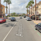 La Avinguda Sant Jordi de Roda de Berà.