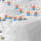 La previsió del temps.