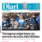 Portada del Diari del domingo 8 de febrero de 2026