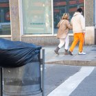 Imagen de un temporal de viento en Tarragona