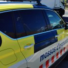 Los Mossos d'Esquadra de Trànsit tenían montado un control.