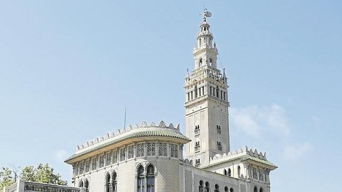 Vista de la torre de La Giralda de L'Arboç.