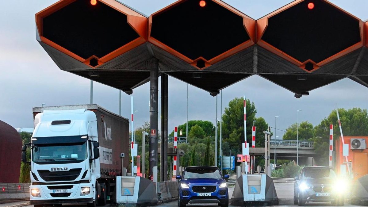 Imagen de archivo de un peaje en Catalunya.