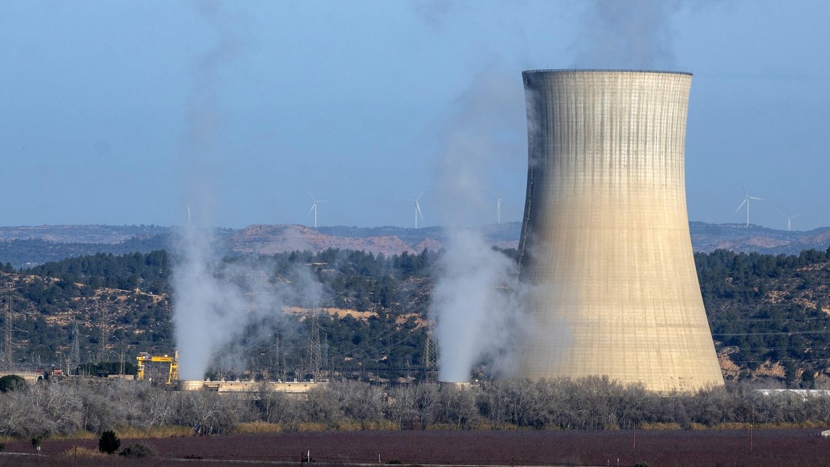 Foto de archivo de la central nuclear de Ascó.