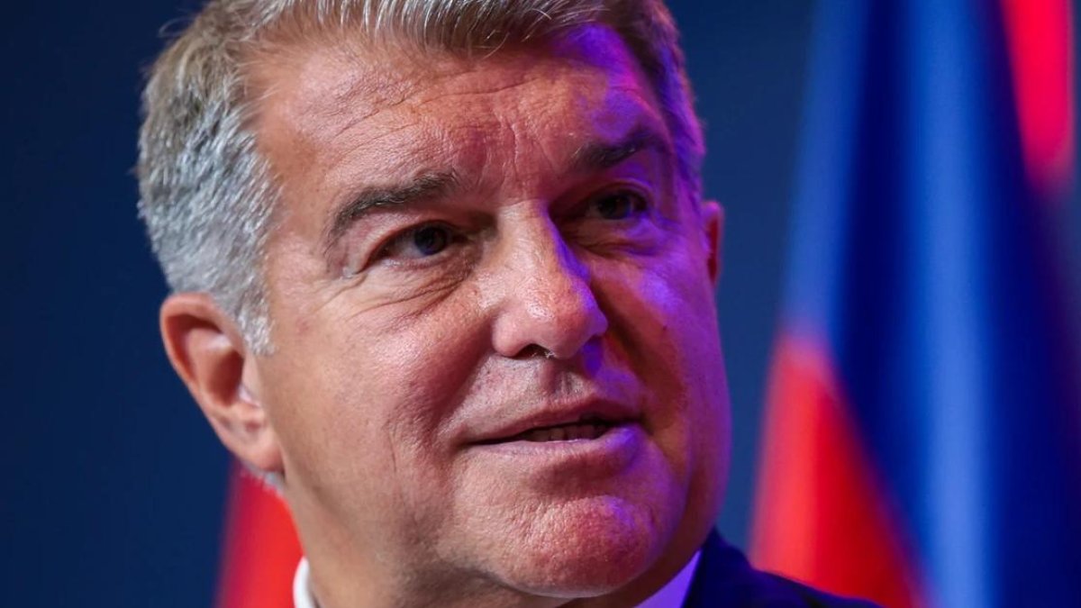 El presidente del Barça, Joan Laporta.