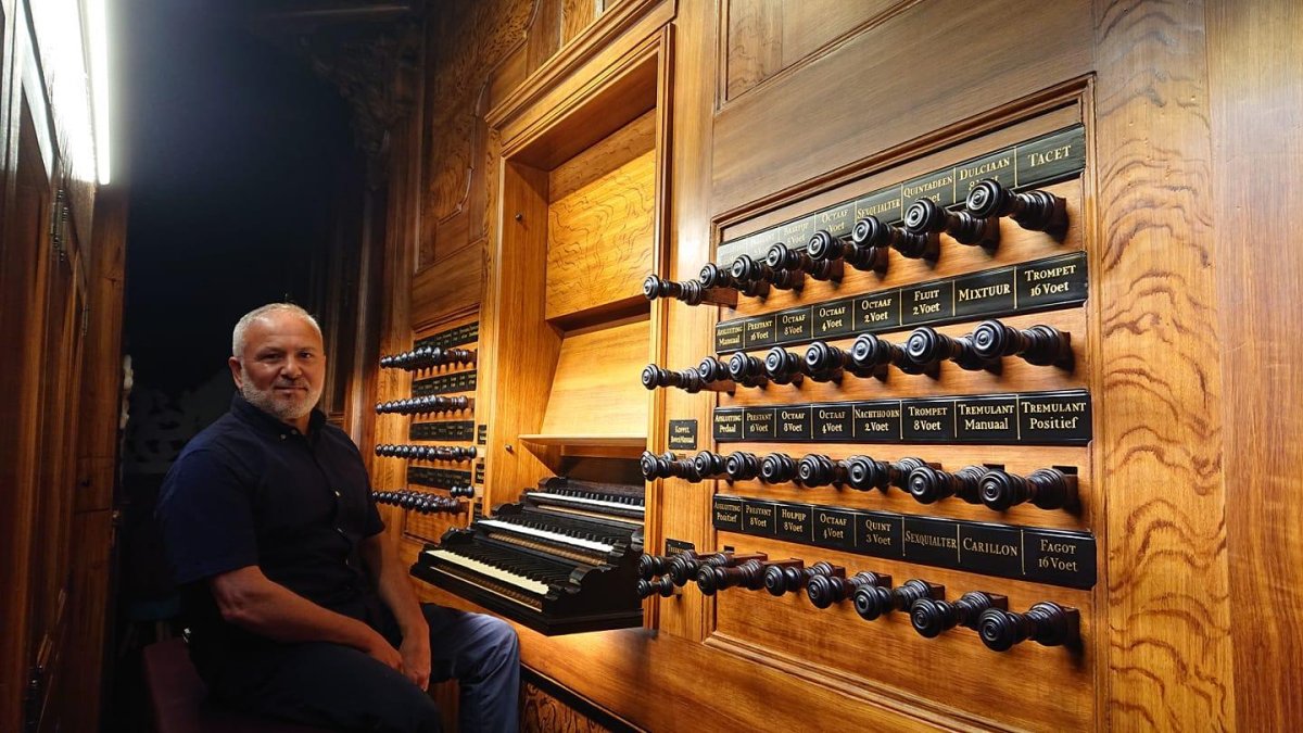 El organista Matteo Imbruno