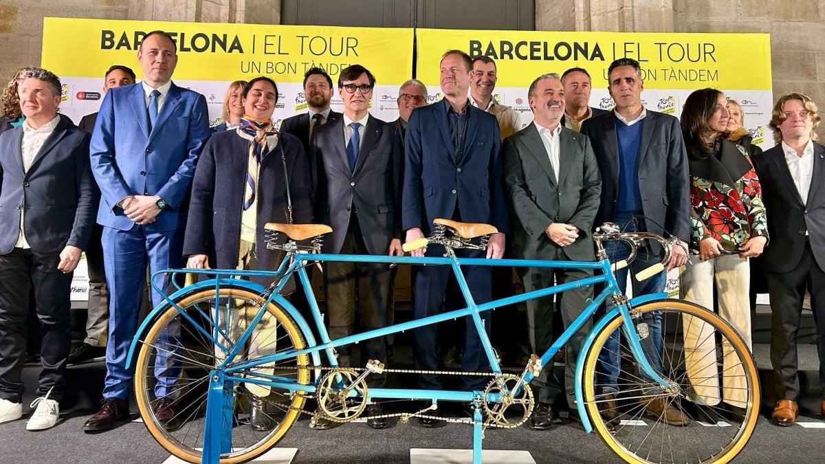 Imagen de la presentación de la Grand Départ 2026 del pasado 25 de febrero.