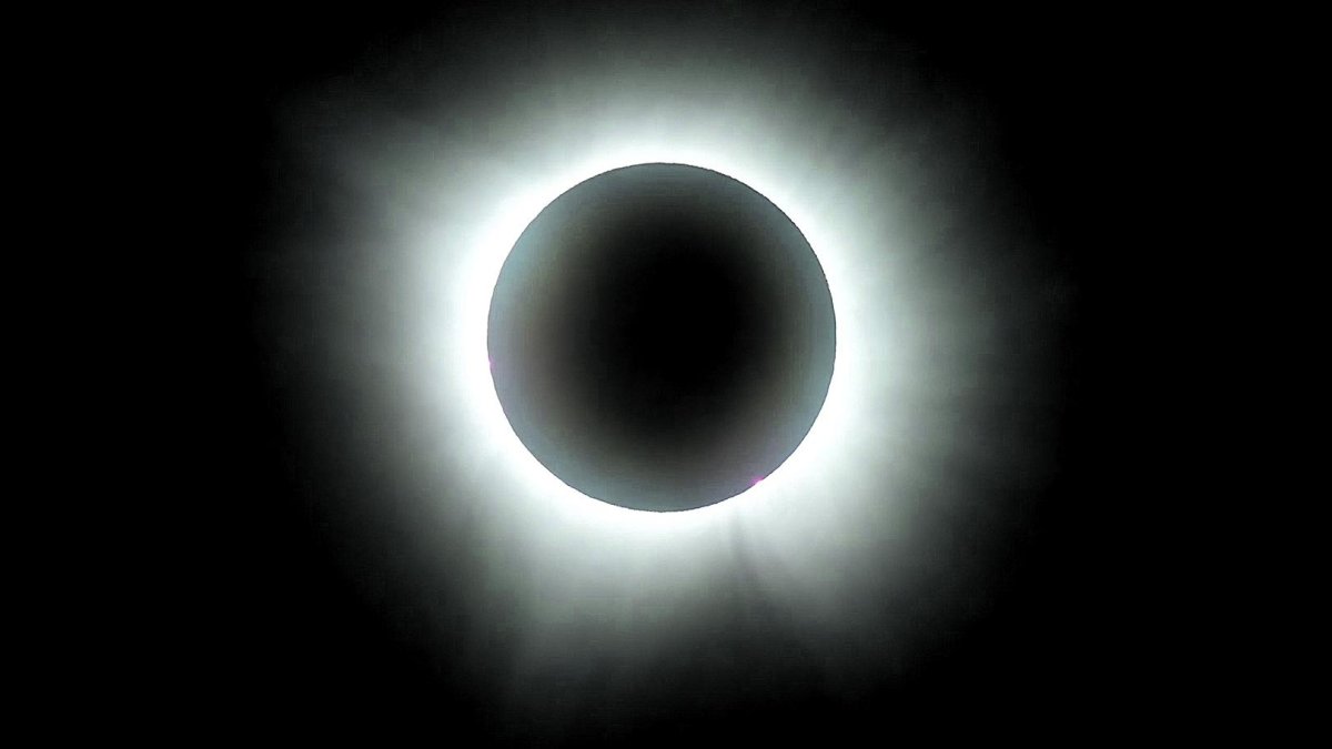 Imagen de archivo de un eclipse solar
