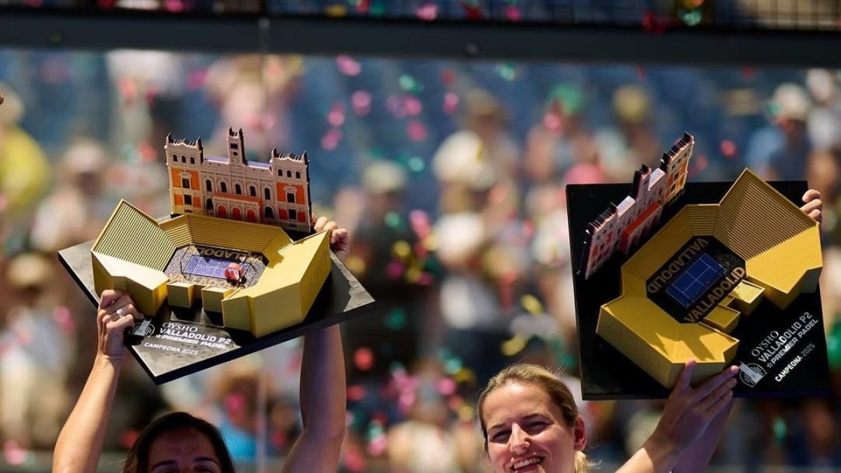 Paula Josemaría y Ari Sánchez ganaron su último título en Valladolid.