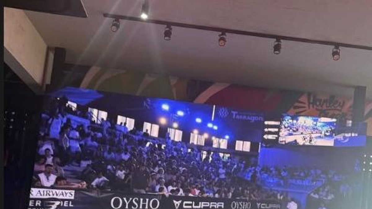 El futbolista ha colgado en su Instagram un momento de la final masculina celebrada en Tarragona este domingo.