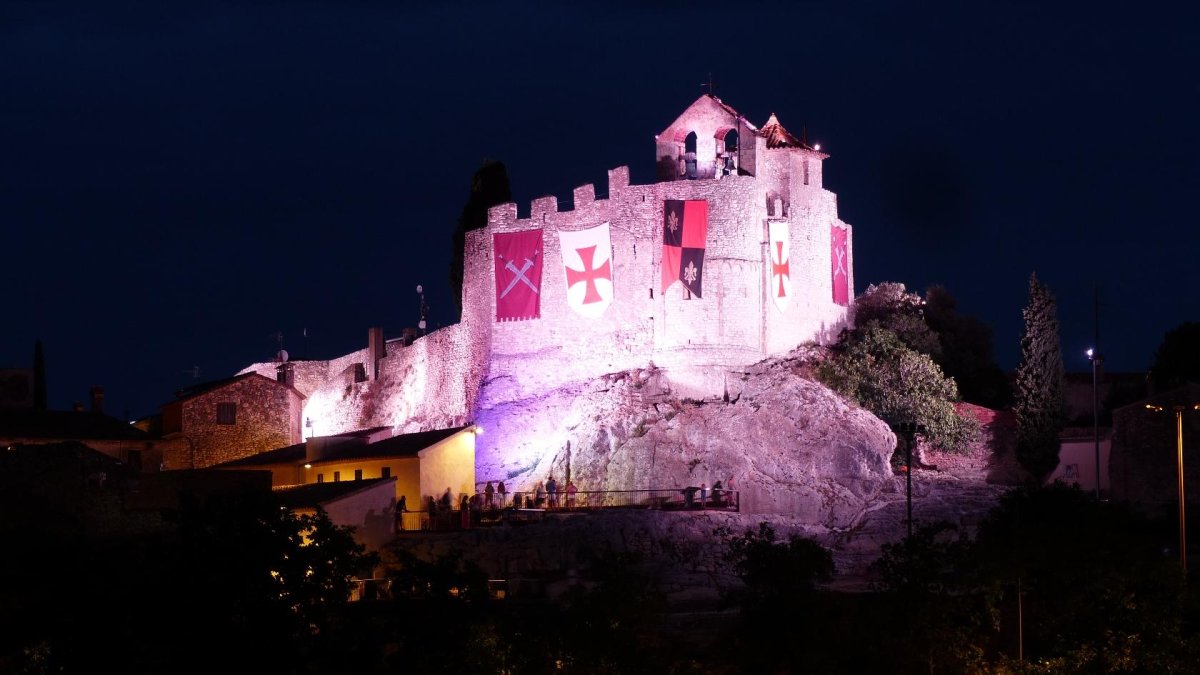 El castillo medieval de Calafell