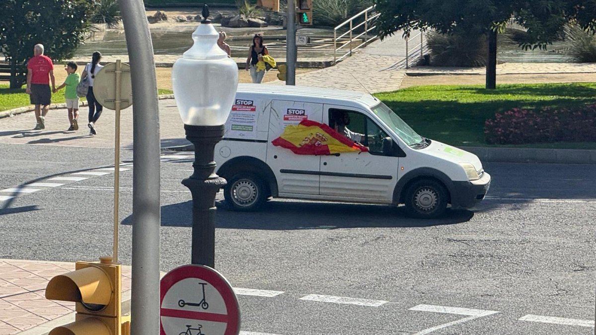 Manifestación contra la Zona de Bajas Emisiones en Tarragona​