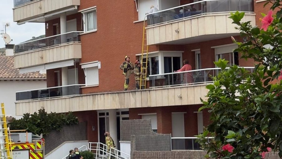 El rescate de los bomberos