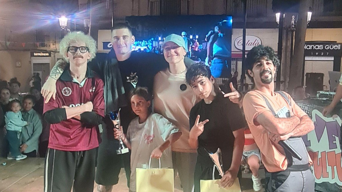 Ganadores del concurso de break