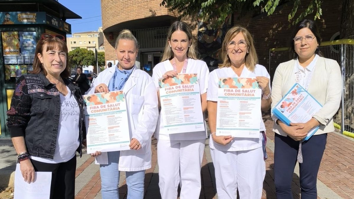 La presentación de la Feria de Salud Comunitaria