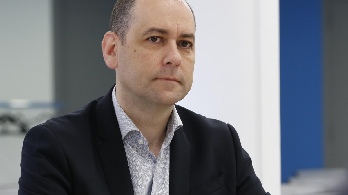 Martí Rull és el president de la Fira del Vent del Pla de Santa Maria.