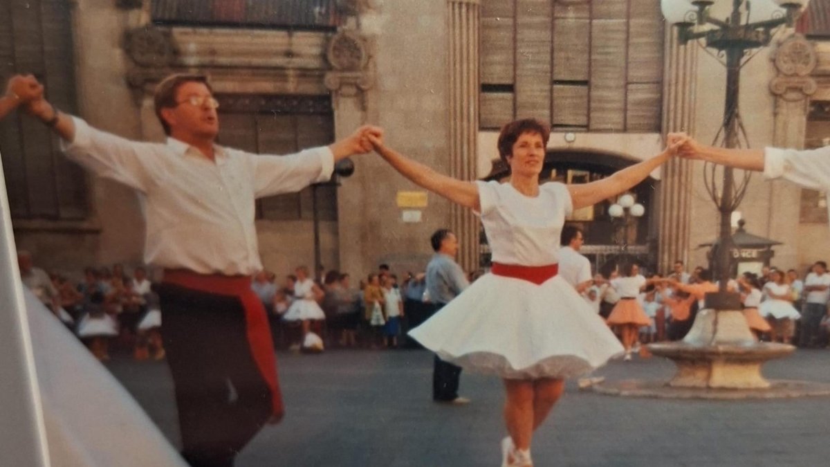 Joan Morros i Eulàlia Colet en una imatge d'arxiu