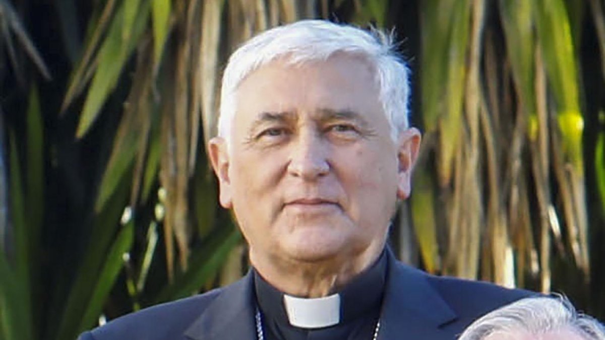 Fotografía de archivo, tomada el 18/02/2022, del obispo de Cádiz, Rafael Zornoza