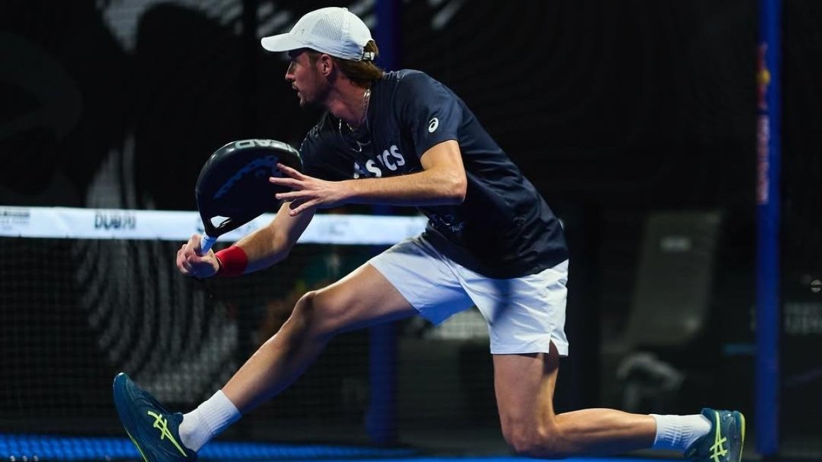Albert Roglan, a cuadro en su primer Major de Premier Padel en Acapulco