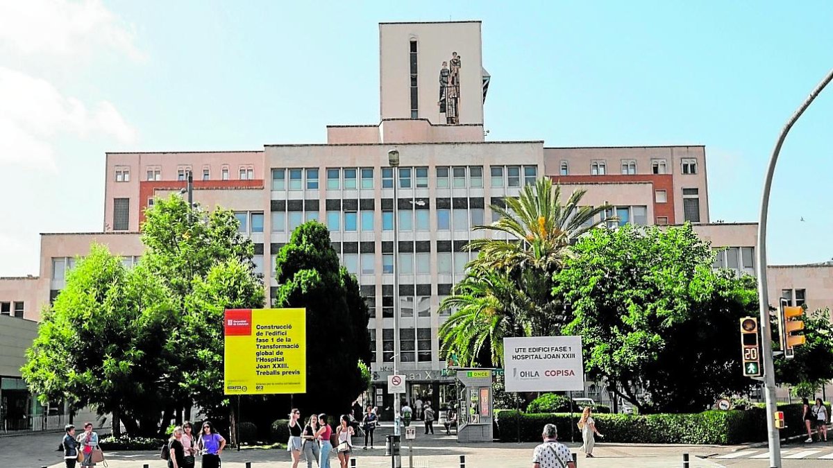 Imagen del hospital Joan XXIII, que cuenta con la unidad de ictus solo de 8 a 20 horas.