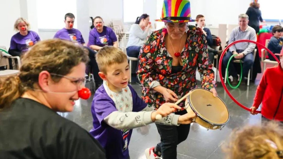 Raquel Martínez -‘Rachel Love’-, durant un dels seus espectacles.