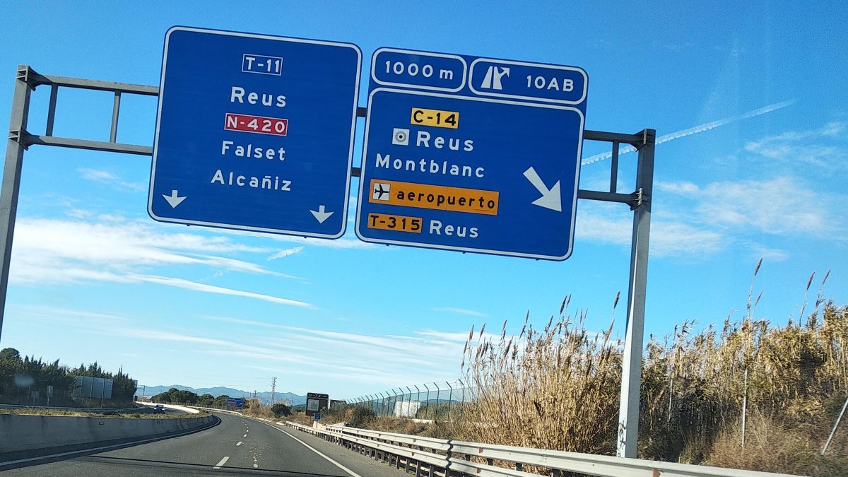 El acusado circuló por la T-11 desde la C-14.