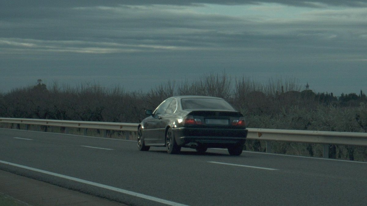 El conductor fue fotografiado en la C-422, entre La Selva del Camp i Constantí.